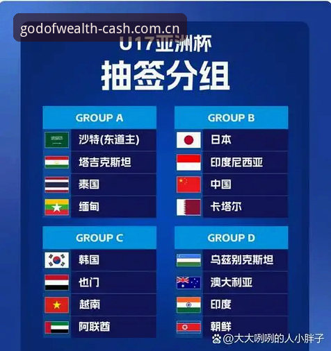 财神到专属通道对比 U17世界杯抽签落定,中国足球少年迎战西班牙摩洛哥——财神到平台完整赛事动态速递